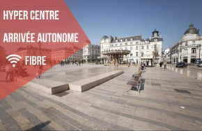 PRESTIGELOC - Studio Calme, 1er Emplacement - Place du Martroi, Idéal Pro